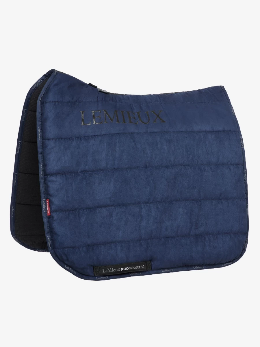 LeMieux Navy Dressage Work Pad - Large Horse Riding Saddle Pad for Training & Competition