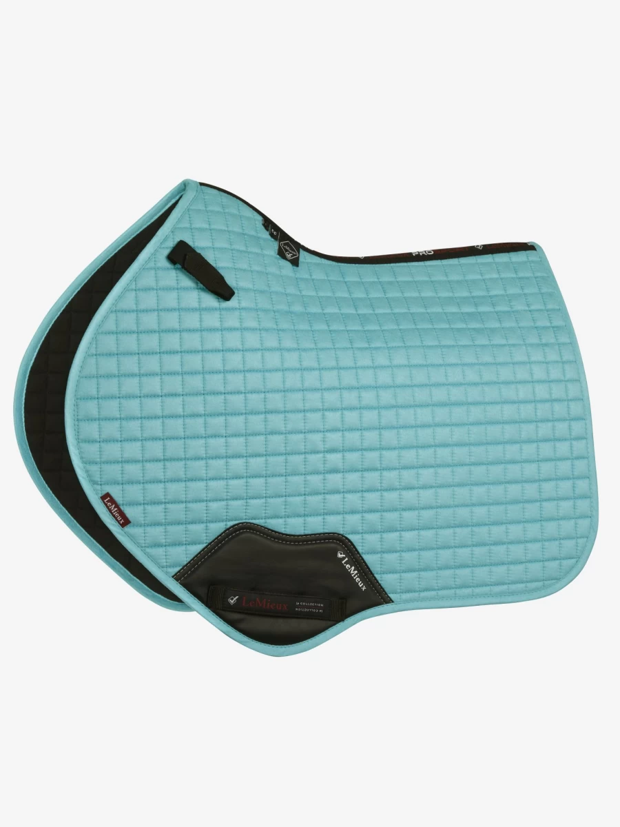 LeMieux Azure Suede Square Close Contact Saddle Pad