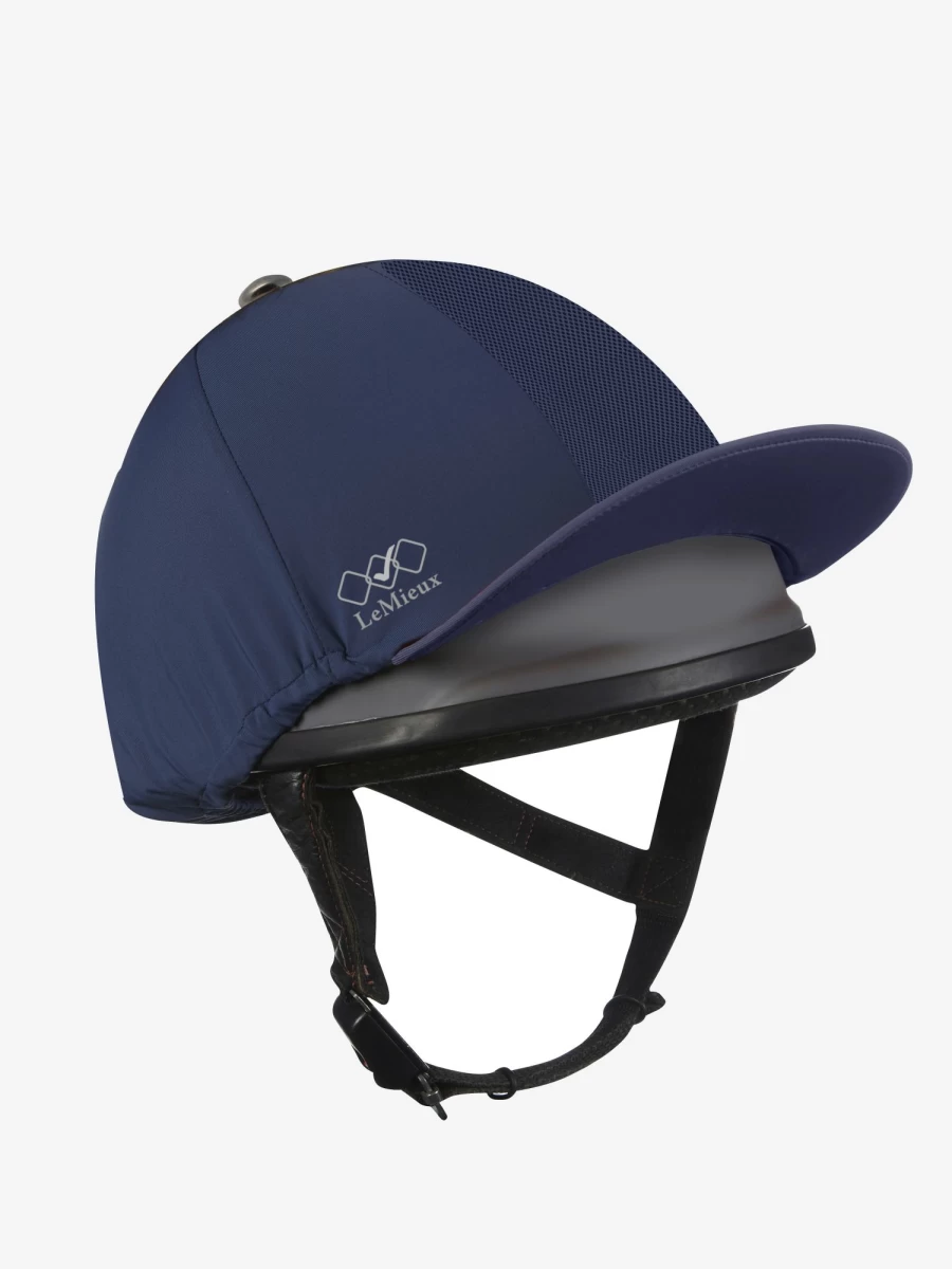 LeMieux Pro Mesh Silk Baseball Cap in Navy Blue - One Size Fits All