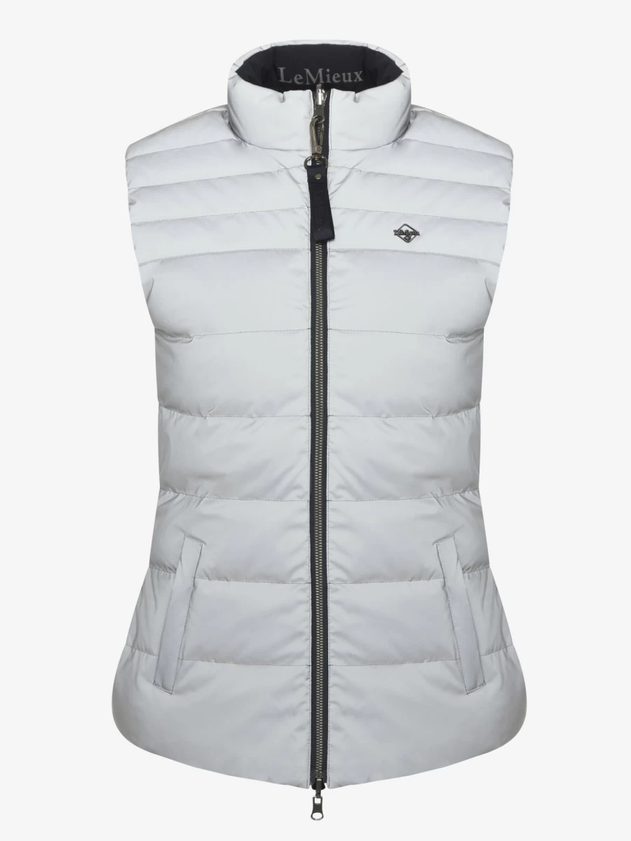 LeMieux Lucille Reversible Reflective Safety Gilet - Navy Blue High Visibility Vest