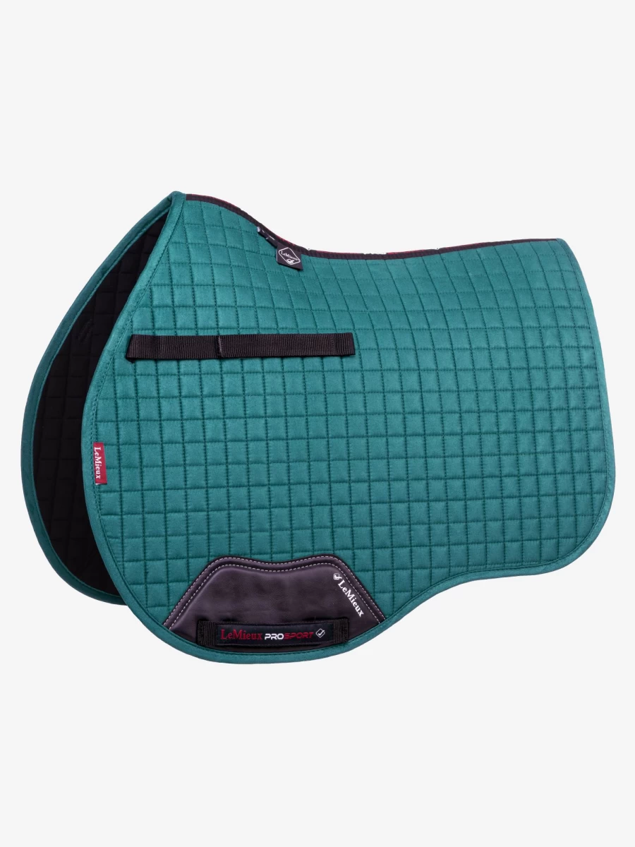 LeMieux Suede Square GP Bag in Peacock Blue - Elegant Equestrian Handbag