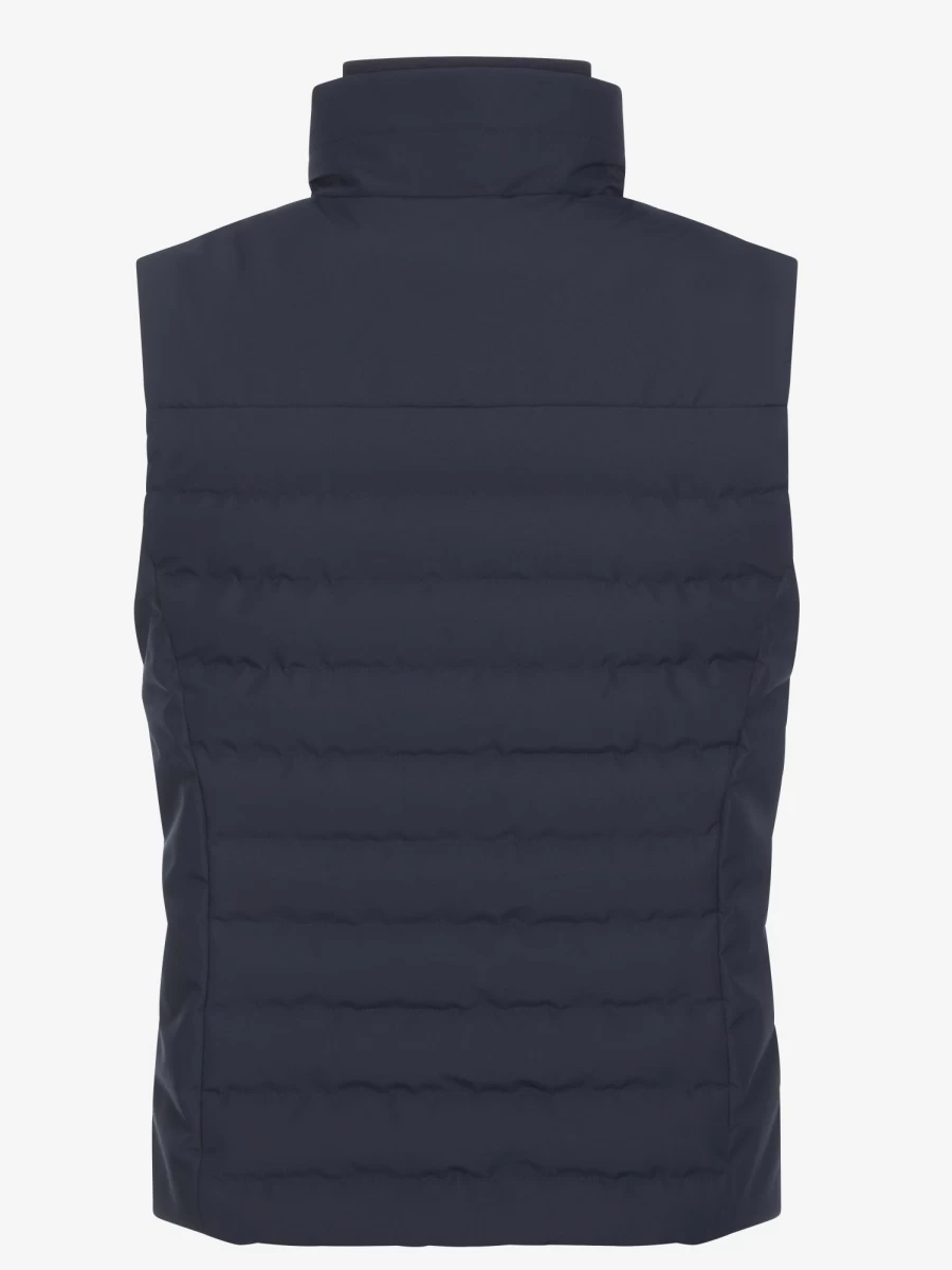 LeMieux Men's Navy Quilted Gilet Vest - Lightweight Warm Winter Waistcoat