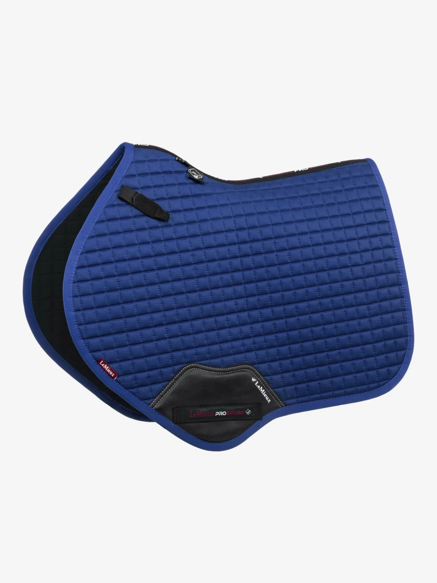 LeMieux Blue Square Close Contact Cotton Horse Riding Benetton