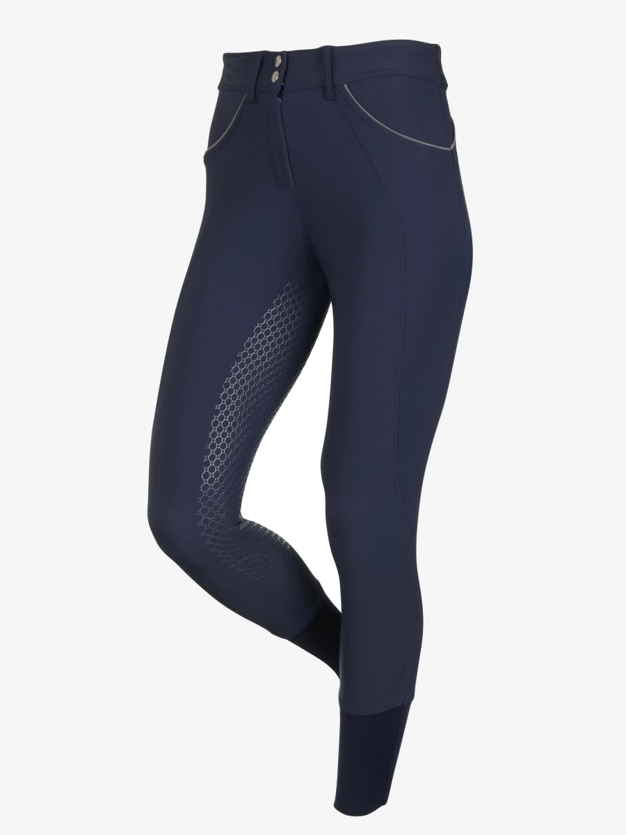 LeMieux Freya Breeches - Premium Navy Equestrian Riding Pants for Women