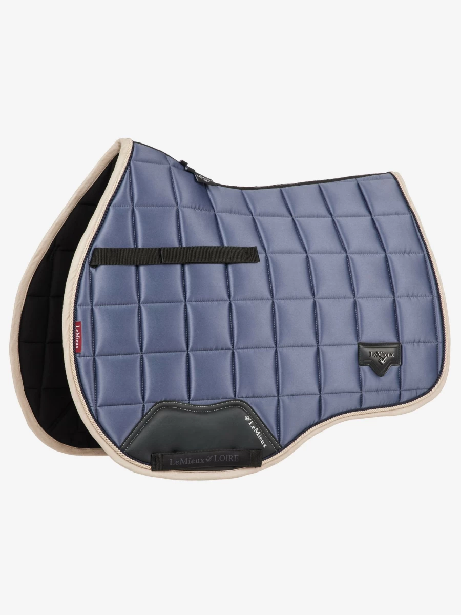 LeMieux Loire Classic GP Square Jay Blue Equestrian Saddle Pad