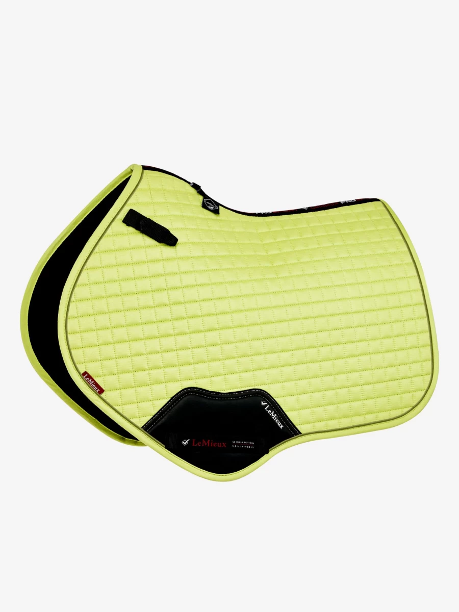 LeMieux Suede Close Contact Square Kiwi Horse Riding Saddle Pad