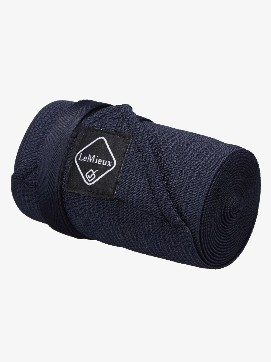 LeMieux Navy Horse Tail Bandage - One Size Equine Tail Wrap for Protection & Style