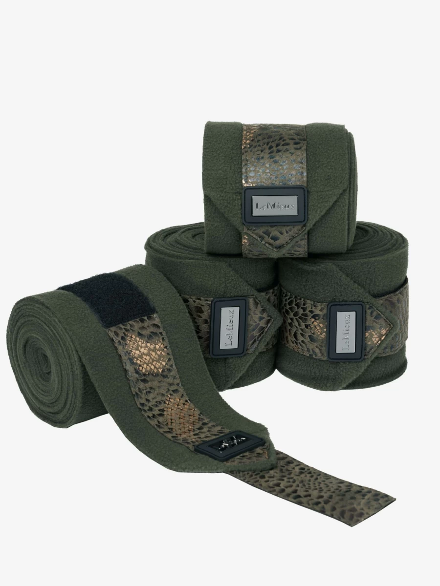 LeMieux Adour Polo Bandages Oak Equine Wraps for Horse Support and Protection