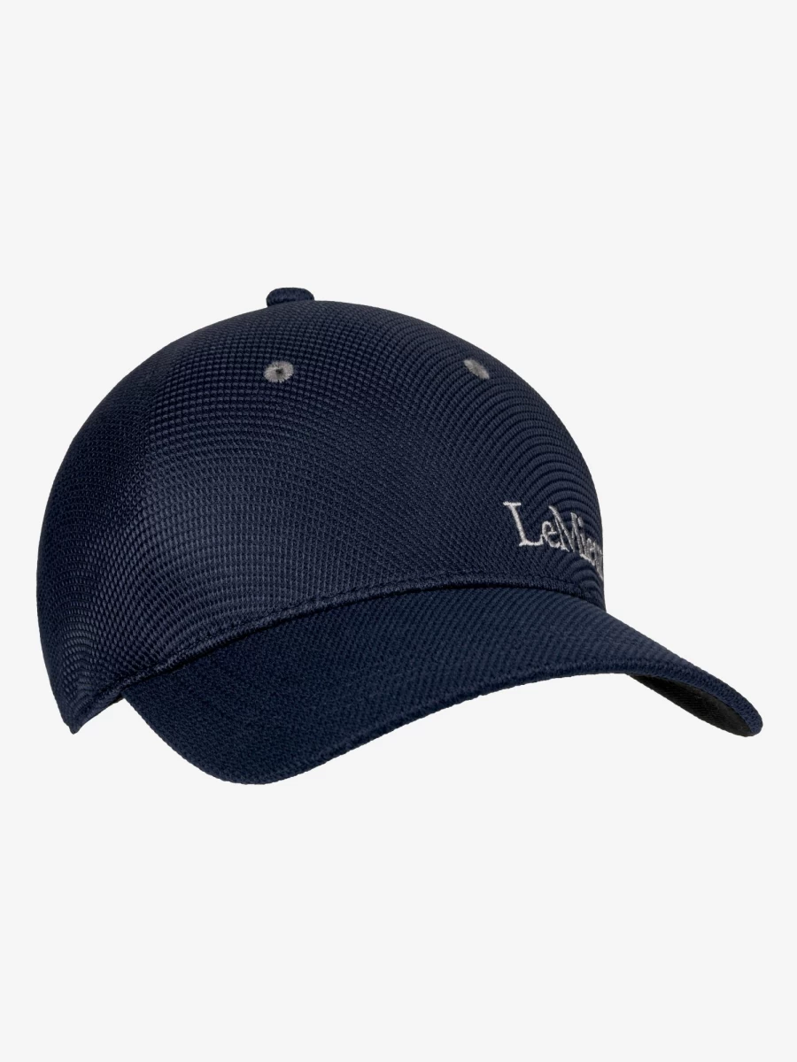 LeMieux Navy Mesh Baseball Cap - Adjustable One Size Fits All for Men & Women
