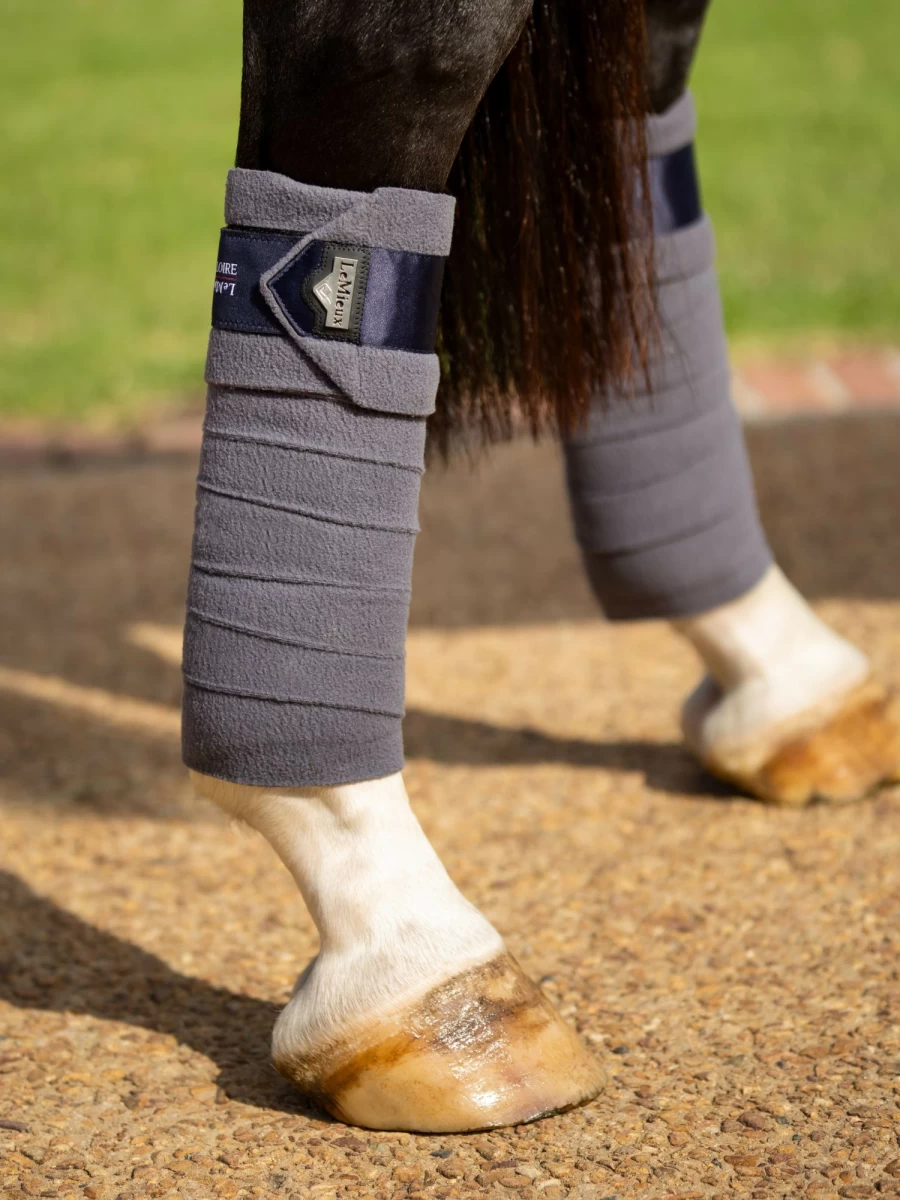 LeMieux Loire Polo Bandages in Twilight Grey for Equestrian Sports