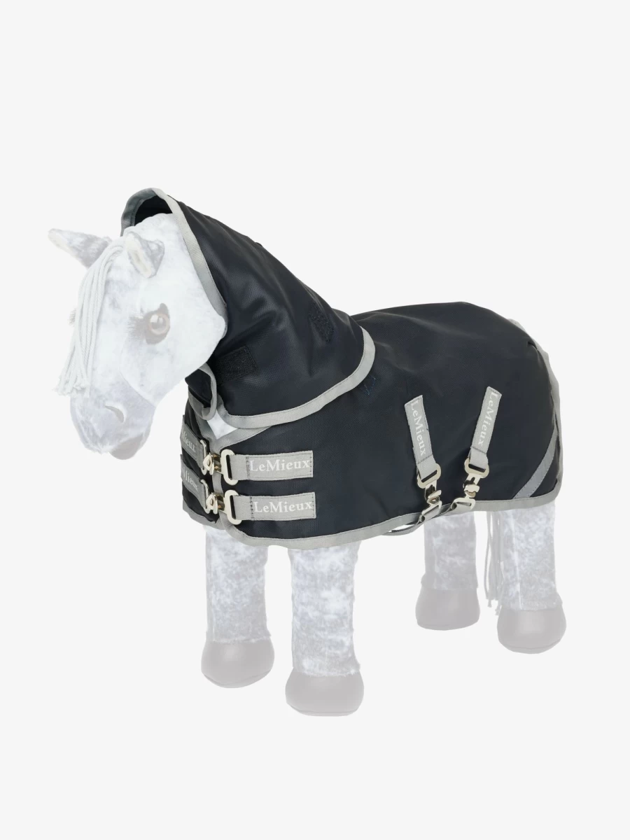 LeMieux Navy Storm-Tek Rug Toy Pony Horse One Size Waterproof Exercise Sheet