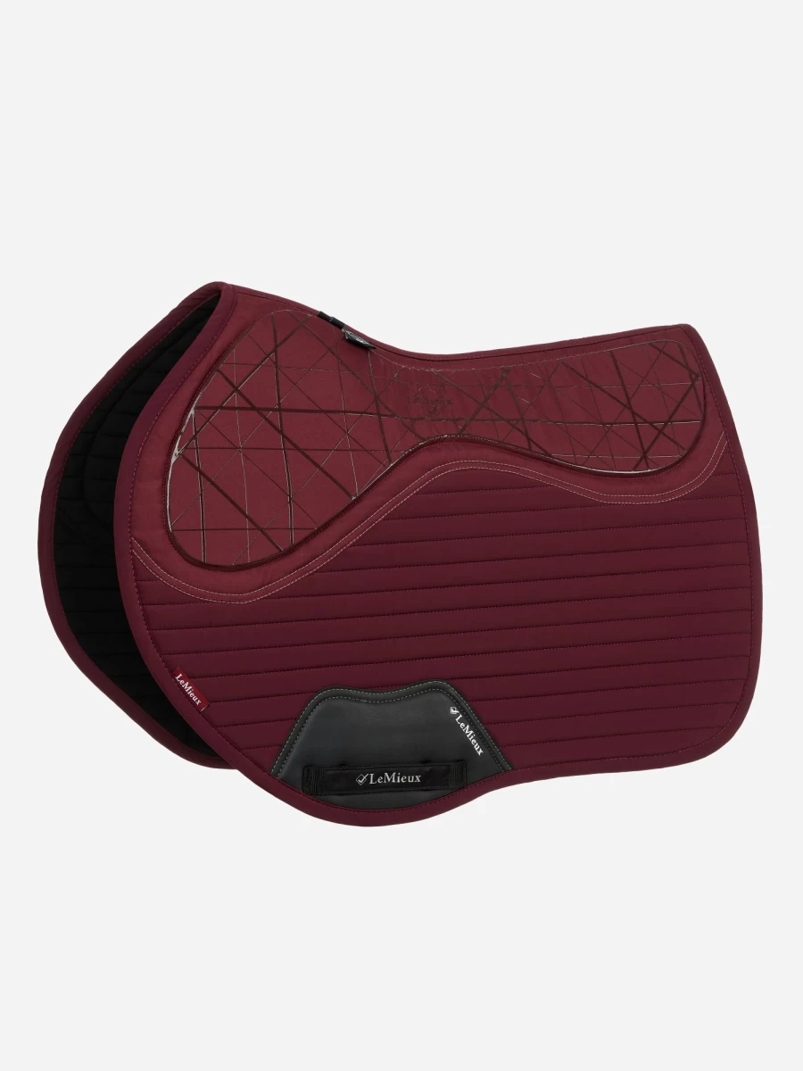 LeMieux Burgundy Square Eurojump Soft Shell Anti-Slip Horse Riding Rug