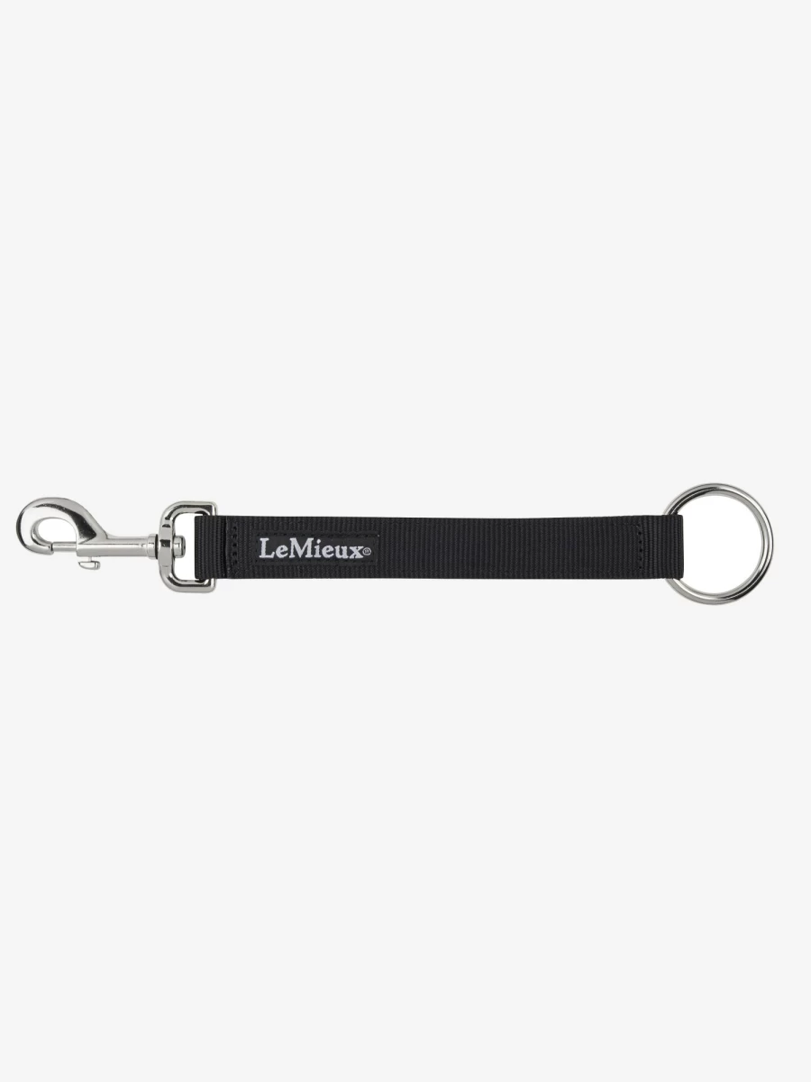 LeMieux Black Hook and Loop Adjustable Strap - One Size for Secure Fastening
