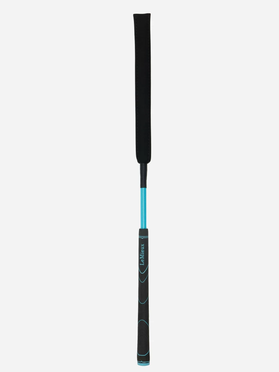 LeMieux Grip-Tek Azure Baton - Lightweight, Non-Slip, One Size Equestrian Training Stick