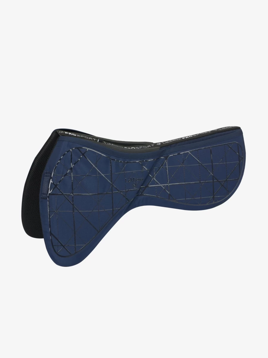 LeMieux Matrix Support Dressage Half Pad - Navy Blue, Large Size for Enhanced Comfort & Performance