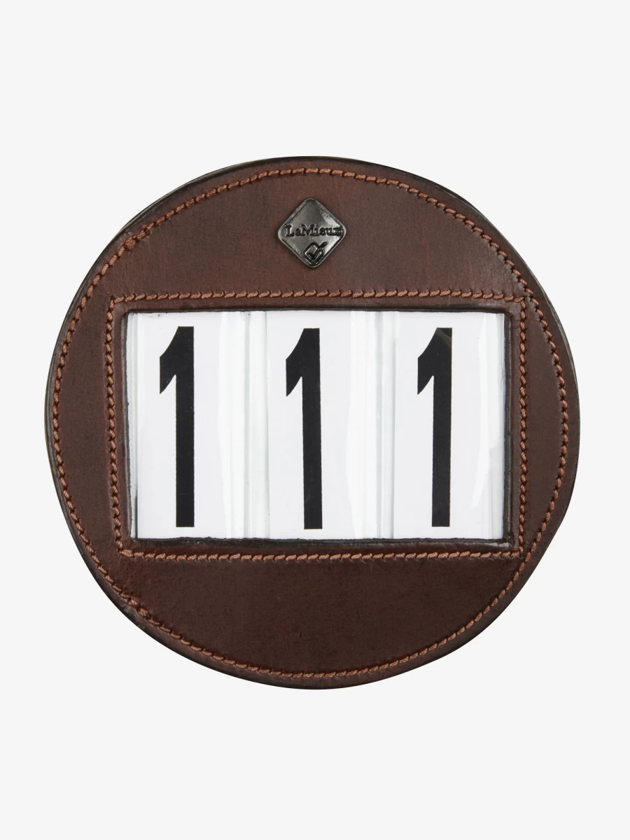 LeMieux Brown Bridle Hook Number Holder - One Size Equestrian Tack Organizer