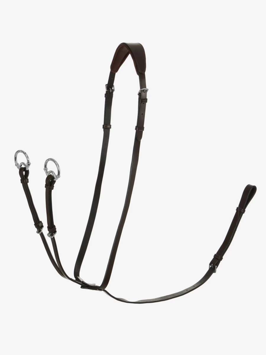 LeMieux Havana/Silver Running Martingale Horse Training Aid