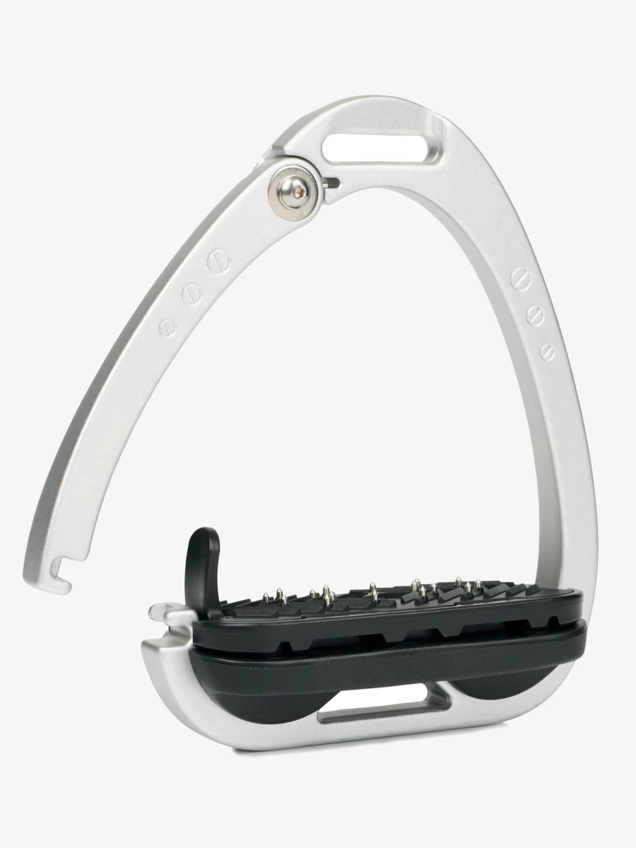 LeMieux Vector Balance Aluminium Stirrups - One Size Lightweight Riding Stirrups for Equestrian