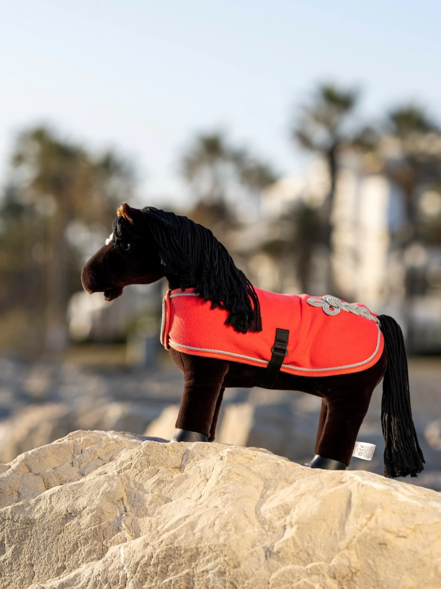 LeMieux Toy Pony Rug - Soft Papaya Color One Size Horse Blanket for Ponies