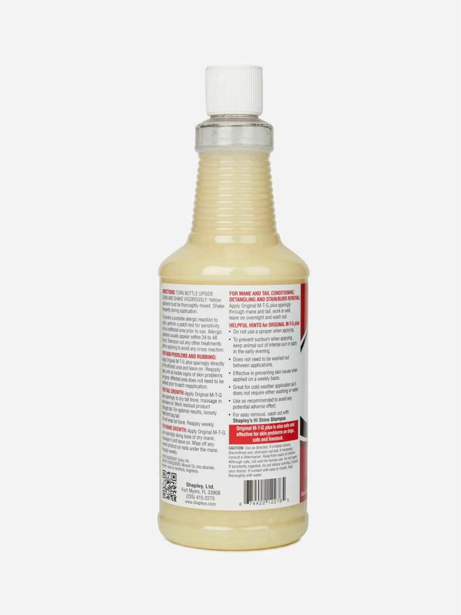 LeMieux Shapleys M-T-G Plus Horse Coat Enhancer - One Size for Healthy Hair Growth