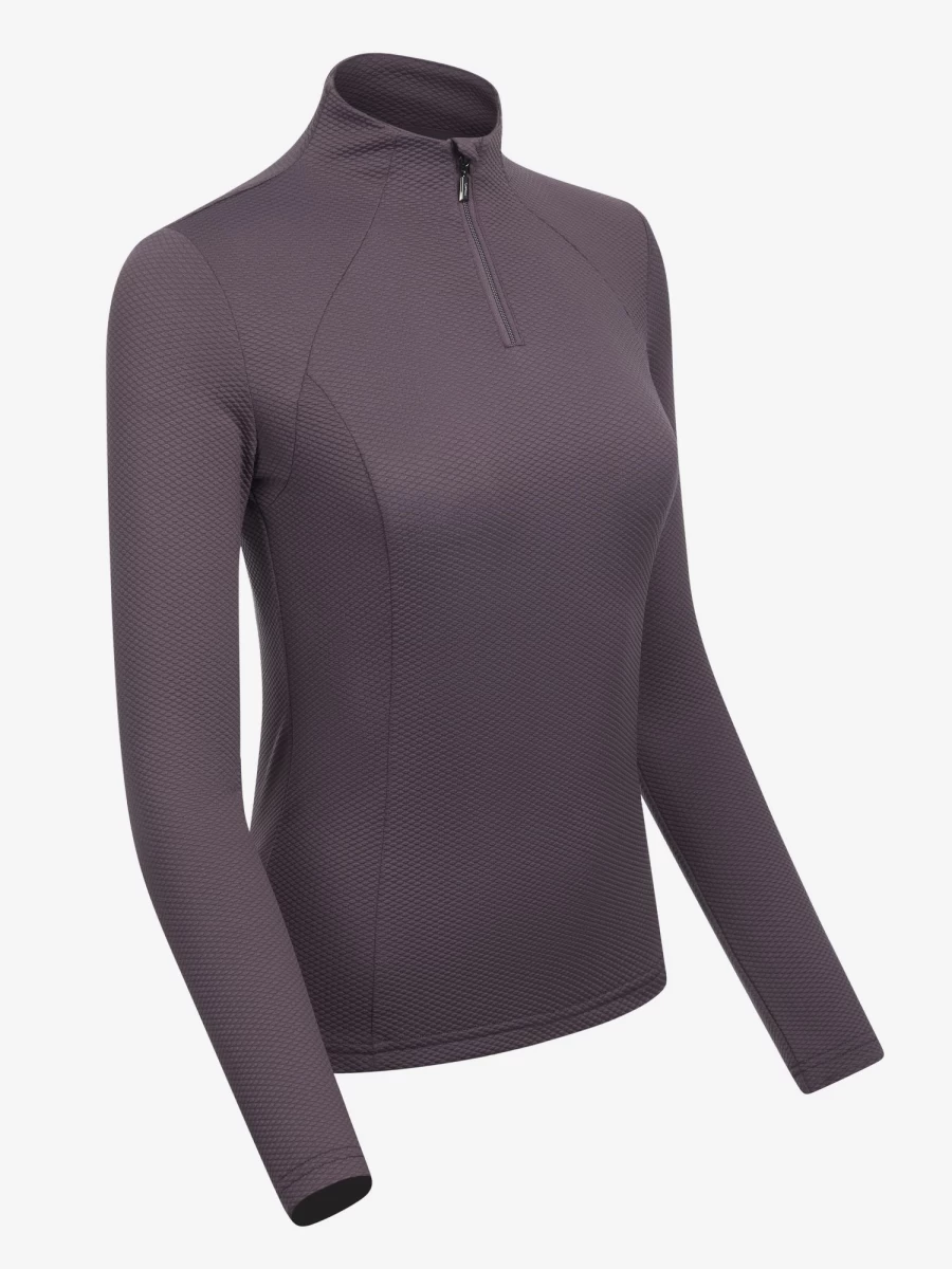 LeMieux Alice Quarter Zip Dove Pullover - Women's Lightweight Fleece Top
