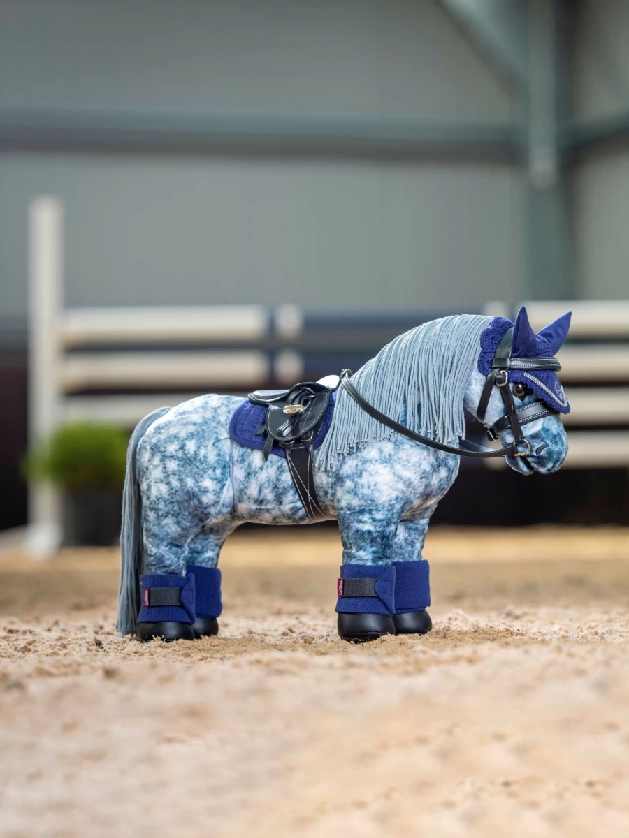 LeMieux Fly Hood Toy Pony Ink Blue Equestrian Horse Riding Accessory One Size