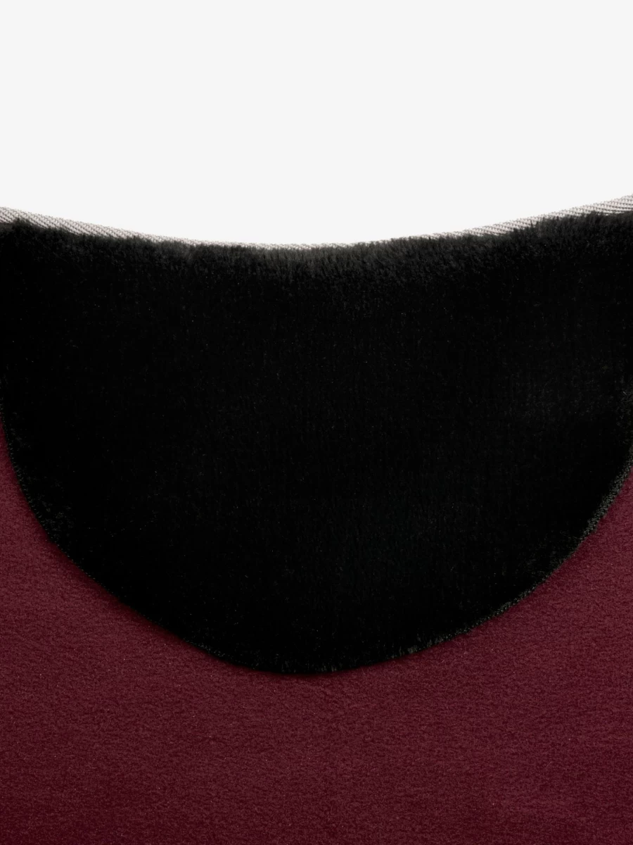 LeMieux Arika Fleece Jersey - Burgundy Equestrian Performance Top