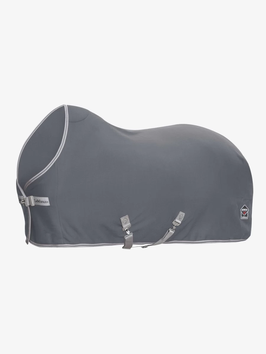 LeMieux Arika Fleece-Tek Jersey Grey Horse Riding Exercise Rug