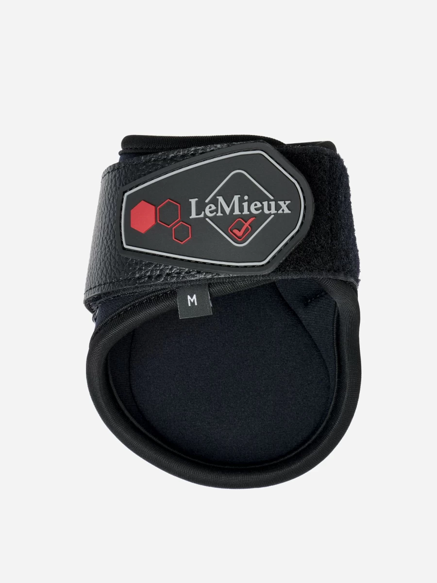 LeMieux Impact Resistant Fetlock Boots for Horses - Protective Black Sports Boots