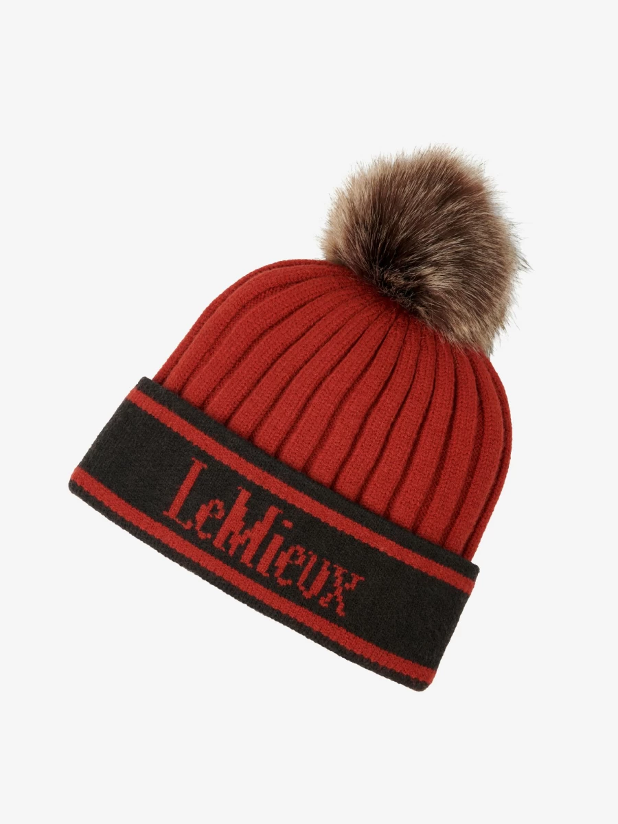 LeMieux Sienna Beanie Hat - One Size Unisex Winter Knit Cap