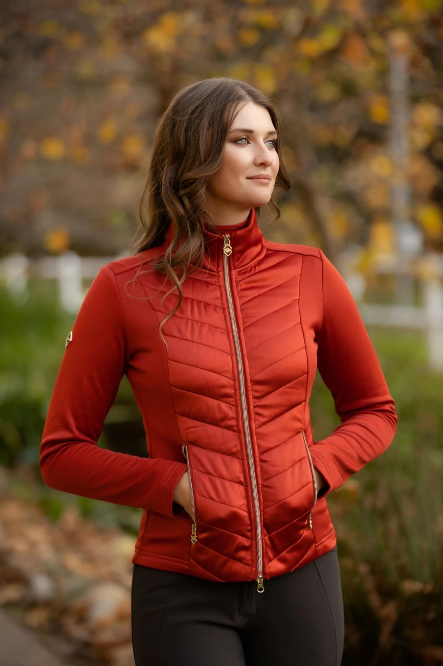 LeMieux Dynamique Equestrian Jacket in Sienna - Premium Riding Apparel