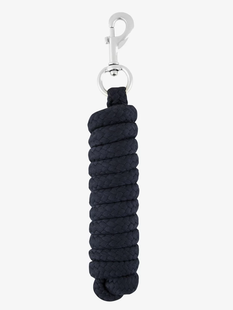 LeMieux Cotton Lead Rope in Navy Blue – Adjustable Horse Training Lead Rope