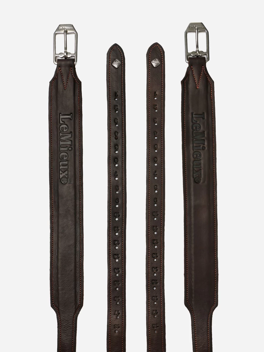 LeMieux Vector Pro Brown Stirrup Leathers – Premium Equestrian Riding Equipment