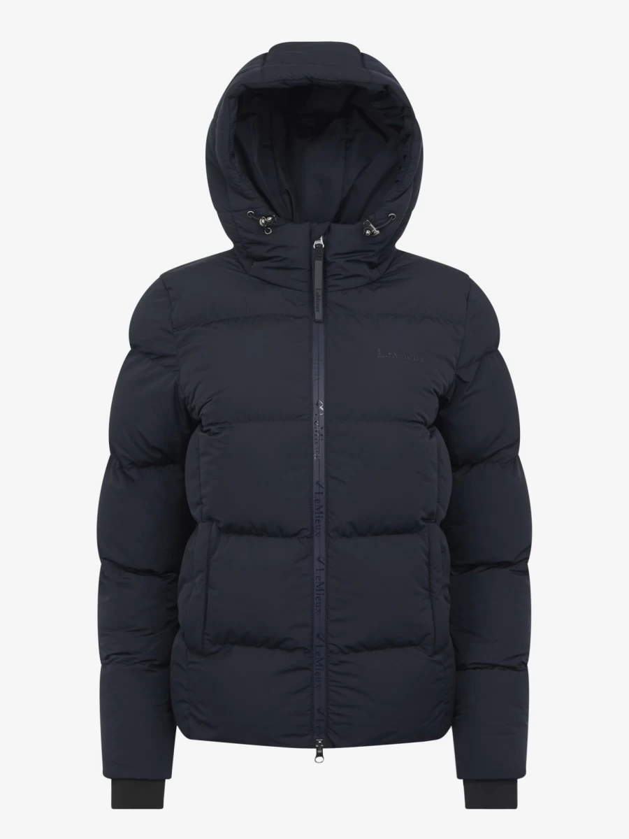 LeMieux Kenza Navy Puffer Jacket - Warm Winter Coat for Women