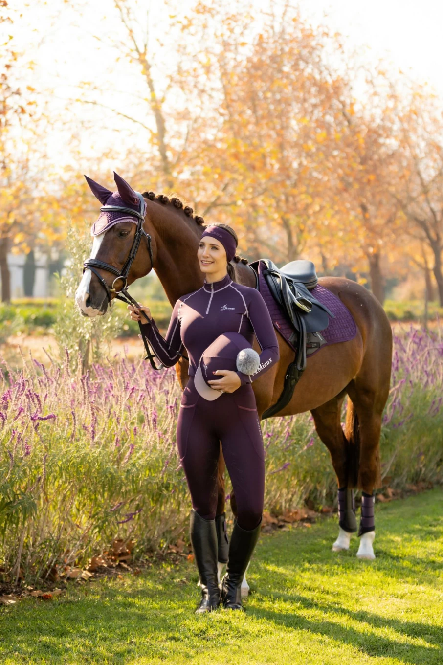 LeMieux Pull-On Riding Breeches - Comfortable Equestrian Fig Breech for Horse Riding