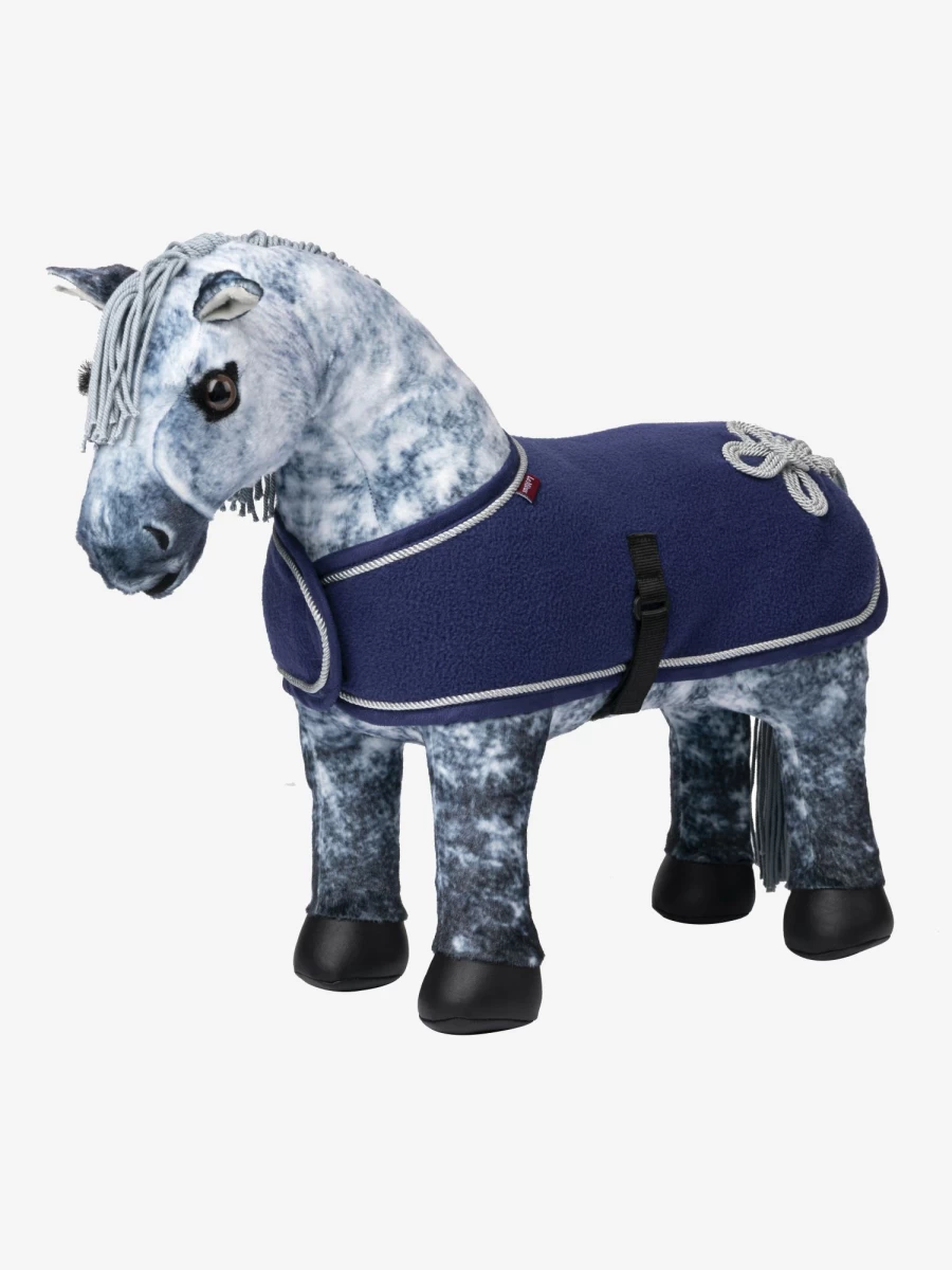 LeMieux Ink Blue Toy Pony Rug - One Size Equestrian Horse Stable Accessory