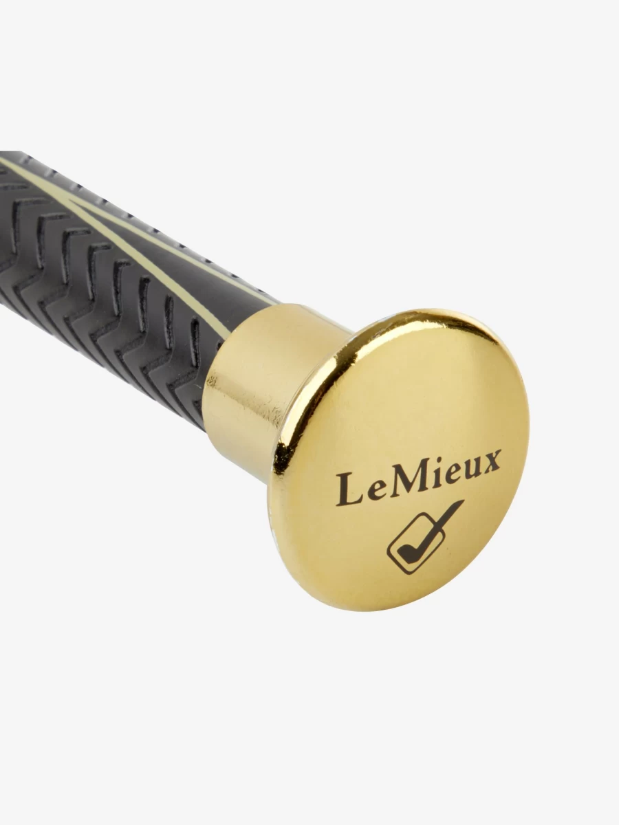 LeMieux Legrip Jumping Whip - Brown One Size Equestrian Whip for Horse Riding