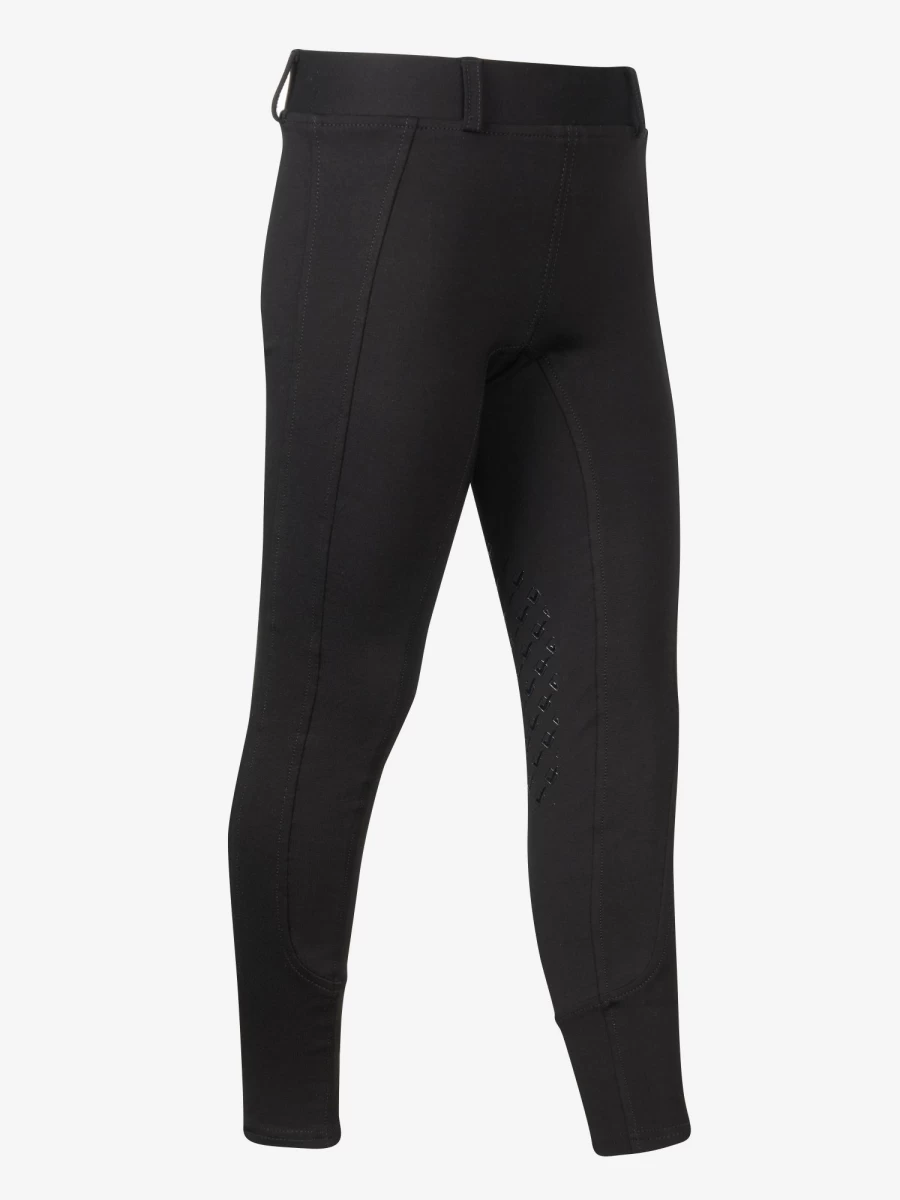 LeMieux Junior Pro Equestrian Breeches - Black Riding Pants for Young Riders