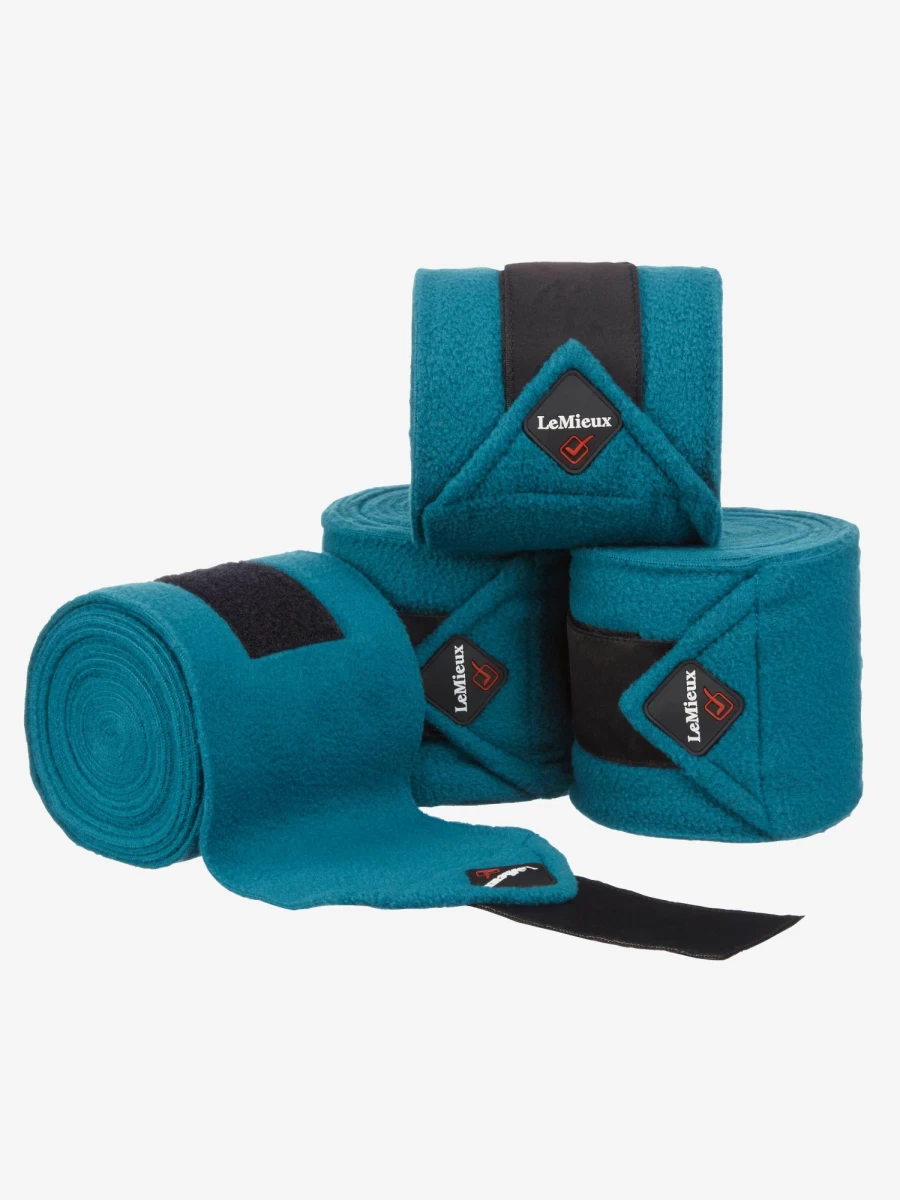 LeMieux Classic Polo Bandages - Premium Peacock Design Equestrian Sports Wrap