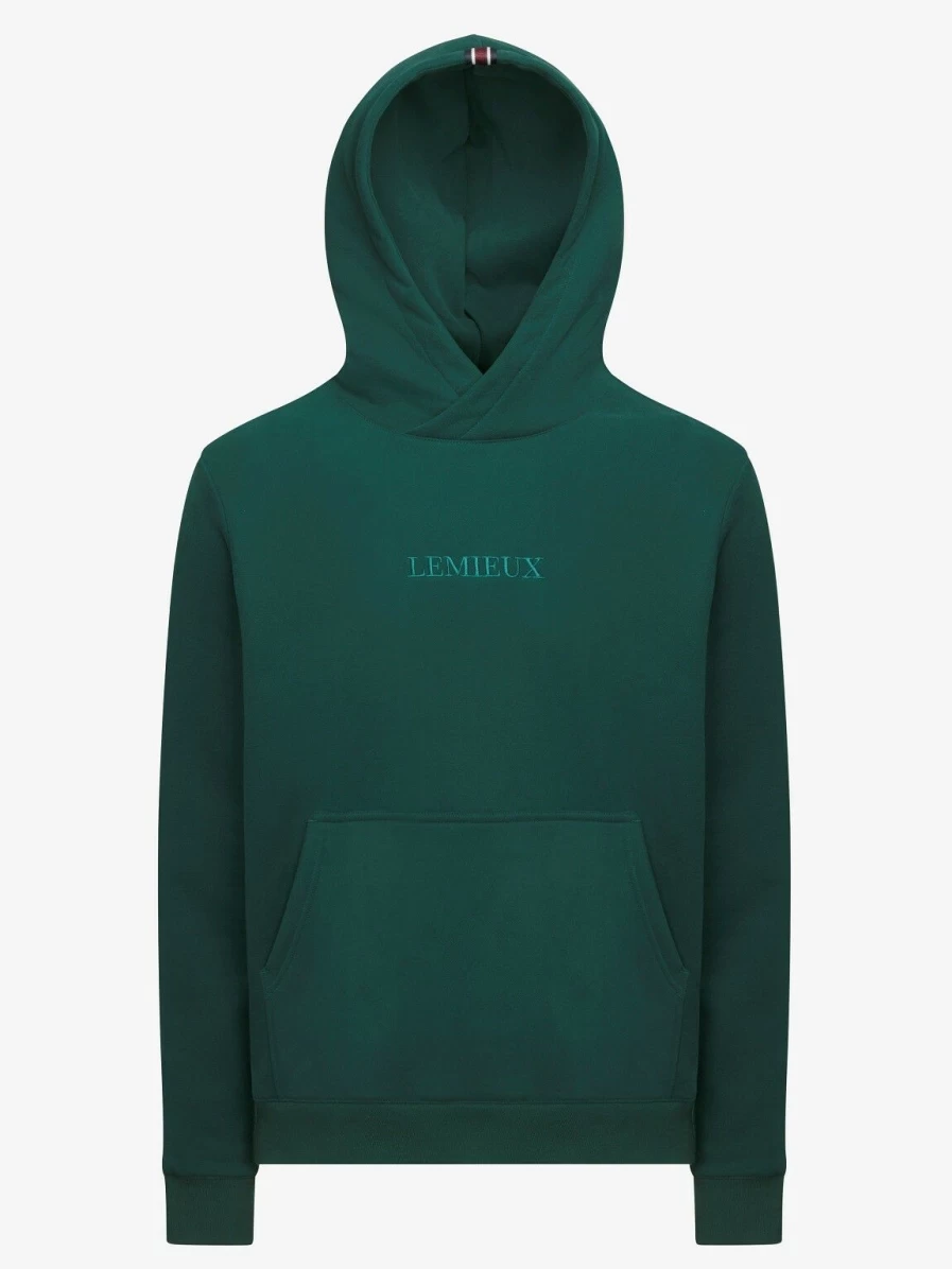 LeMieux Men's Spruce Green Hoodie - Premium Comfort Pullover Sweatshirt