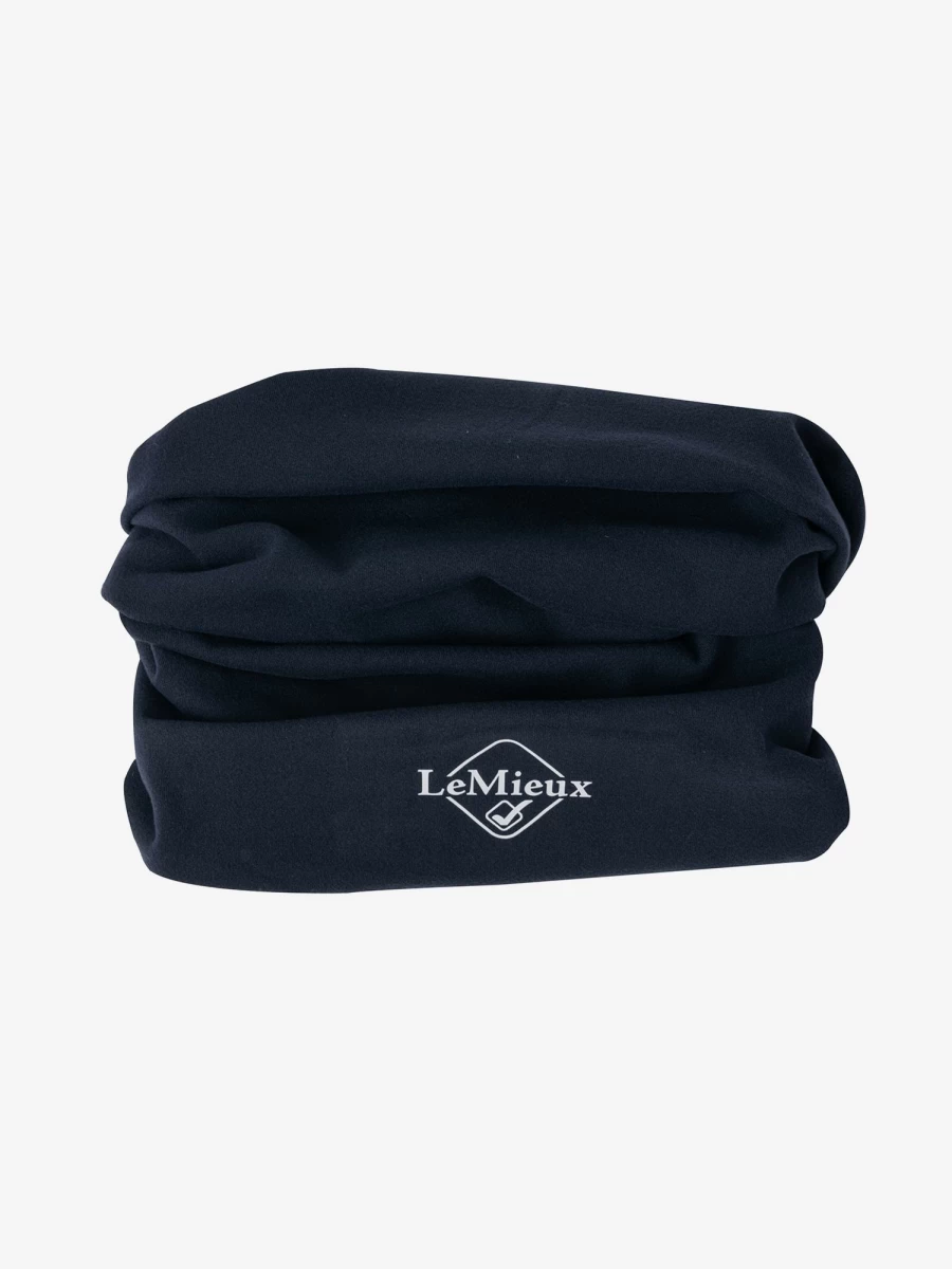 LeMieux Stretch Snood Neck Warmer in Navy Blue - One Size Fits All