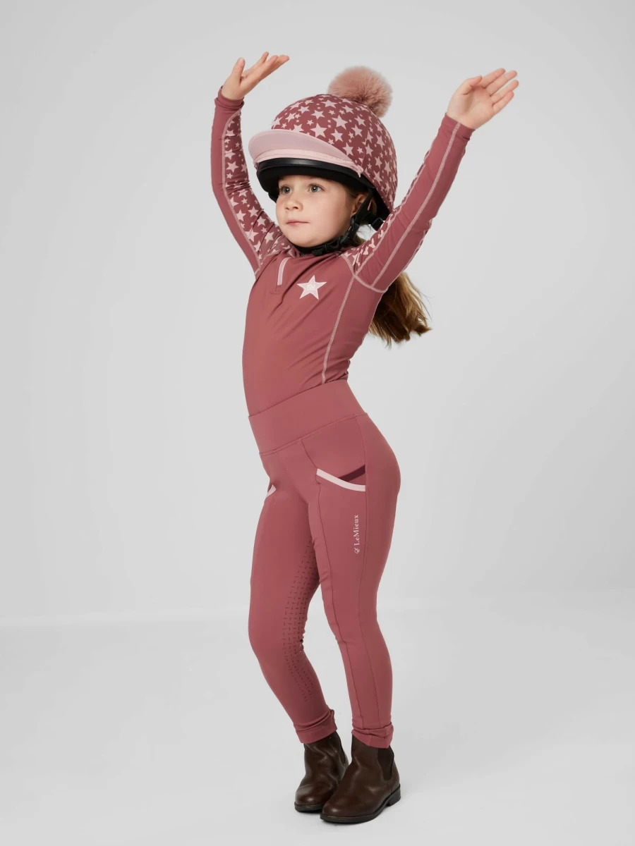 LeMieux Mini Base Layer Orchid - Lightweight Performance Undershirt for Women