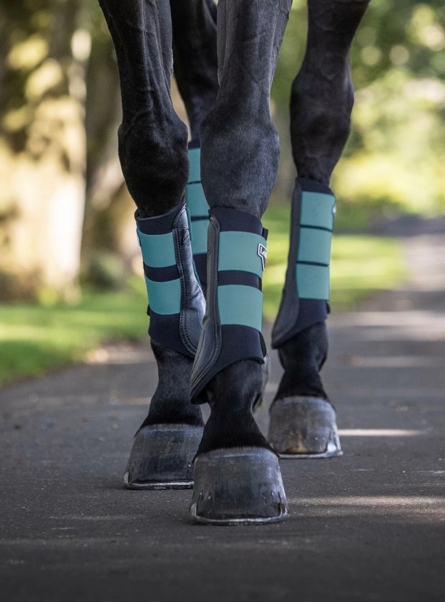 LeMieux Grafter Brushing Boot Sage - Horse Protective Boots for Training & Competition