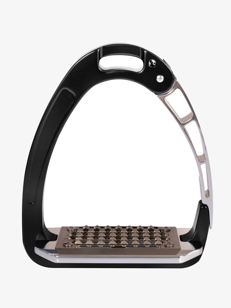 LeMieux Black Aluplus Stirrup - One Size Equestrian Riding Stirrups