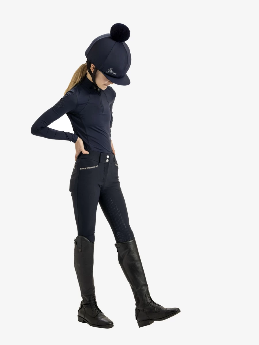 LeMieux Young Rider St Tropez Indigo Breech - Equestrian Riding Pants for Kids