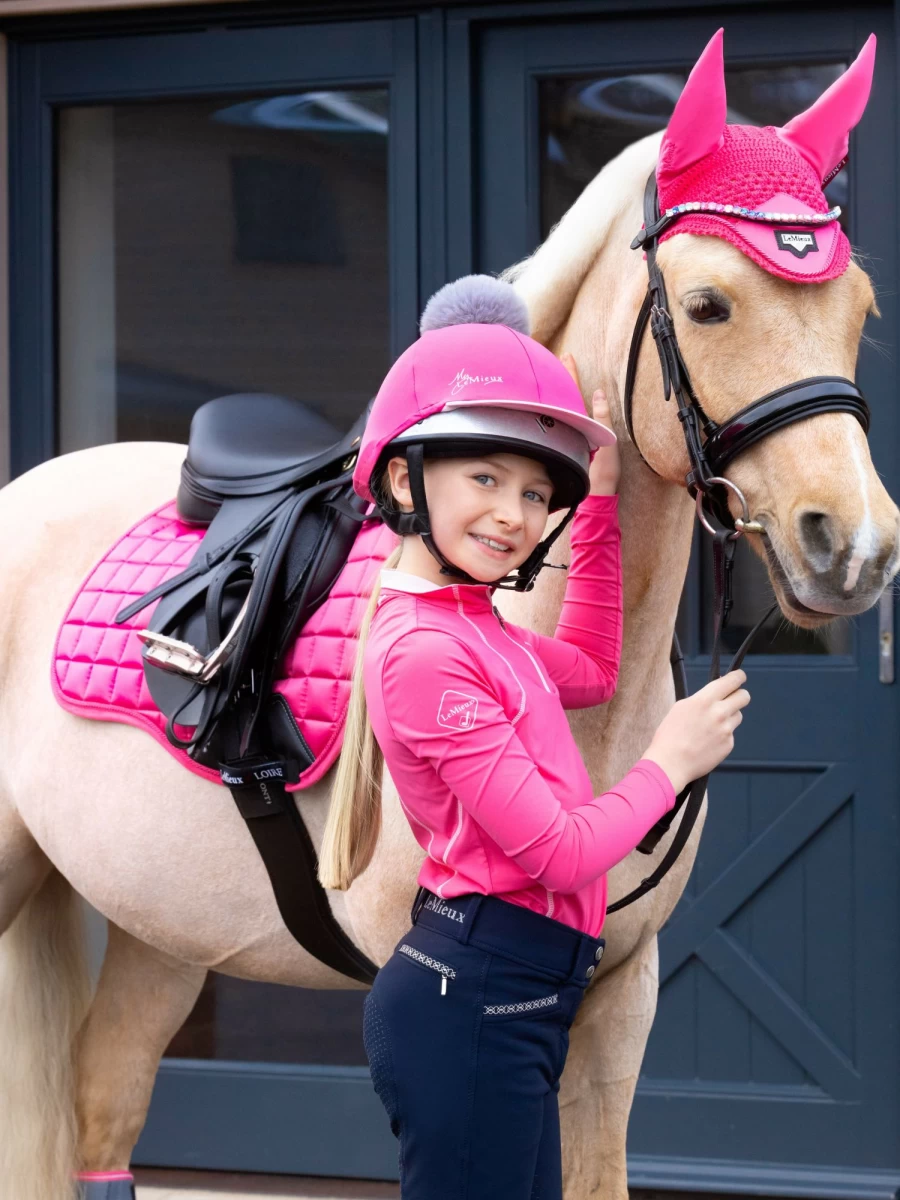 LeMieux Young Rider St Tropez Indigo Breech - Equestrian Riding Pants for Kids