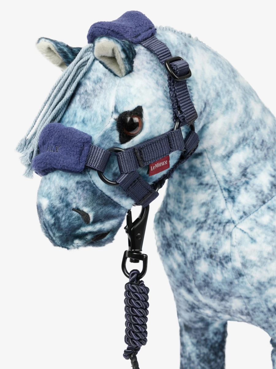 LeMieux Ink Blue Vogue Headcollar for Toy Pony - One Size Equestrian Accessory