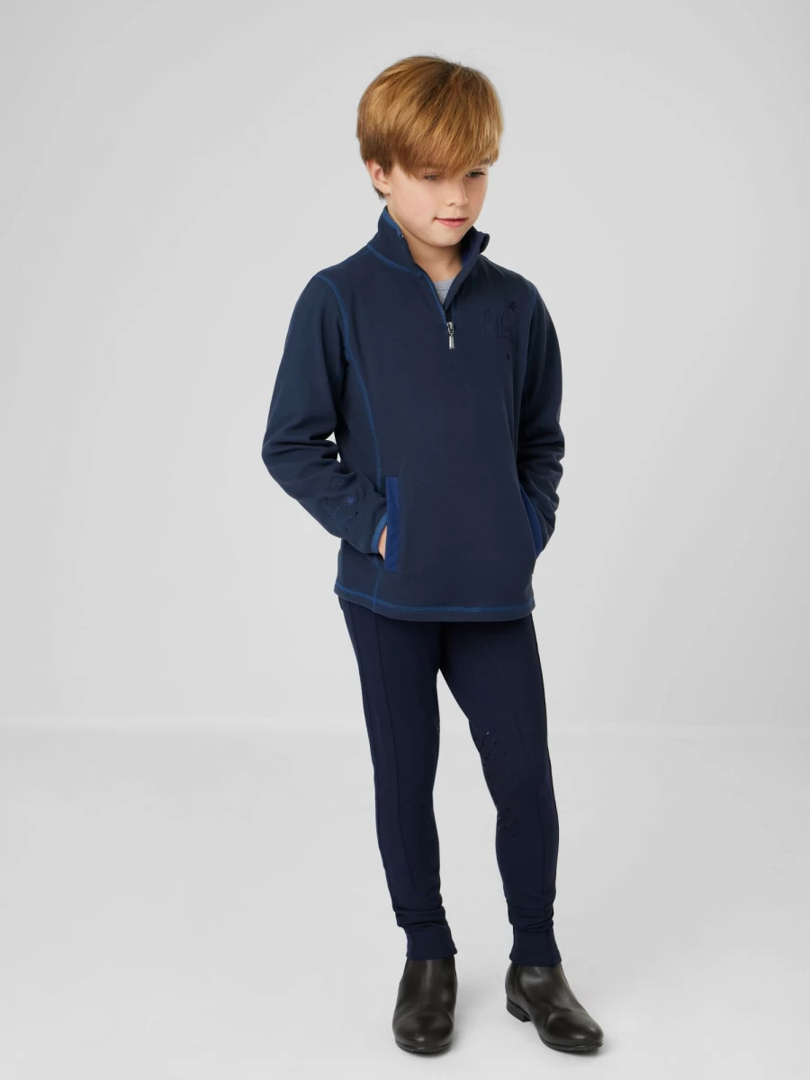 LeMieux Mini Mari Micro Fleece Horse Rug in Navy Blue – Lightweight & Warm Equestrian Blanket