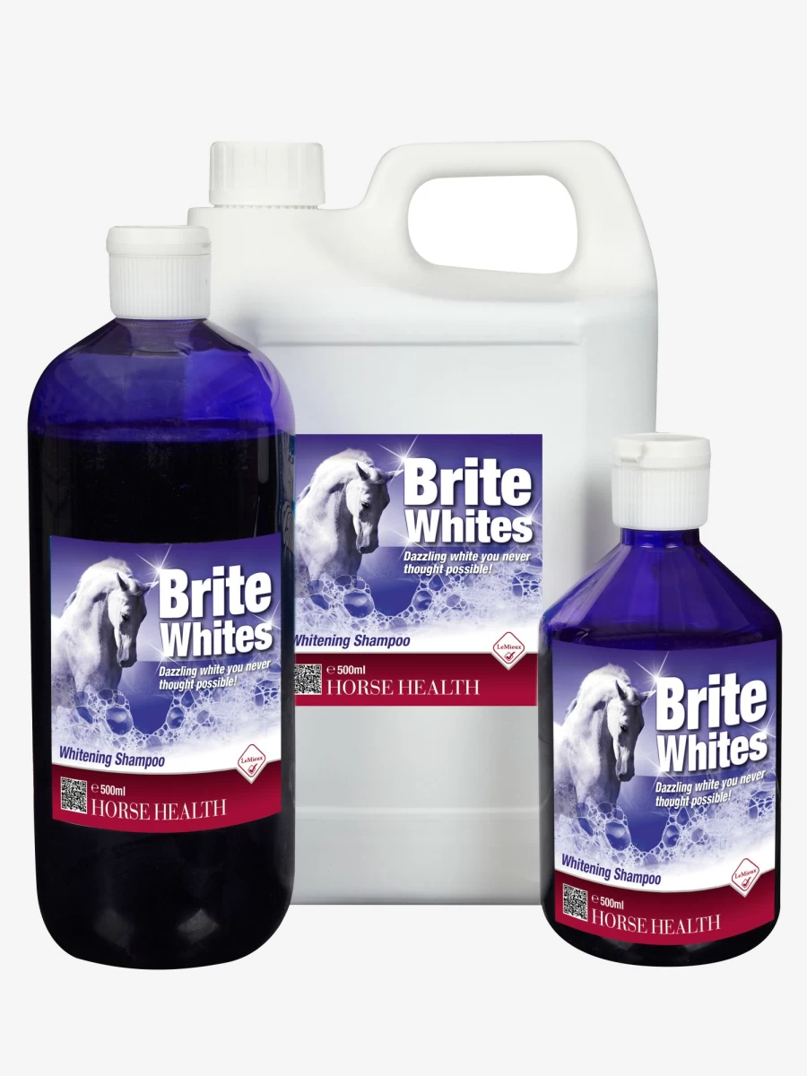 LeMieux Brite White Shampoo - Brightening & Whitening Formula for Vibrant Hair