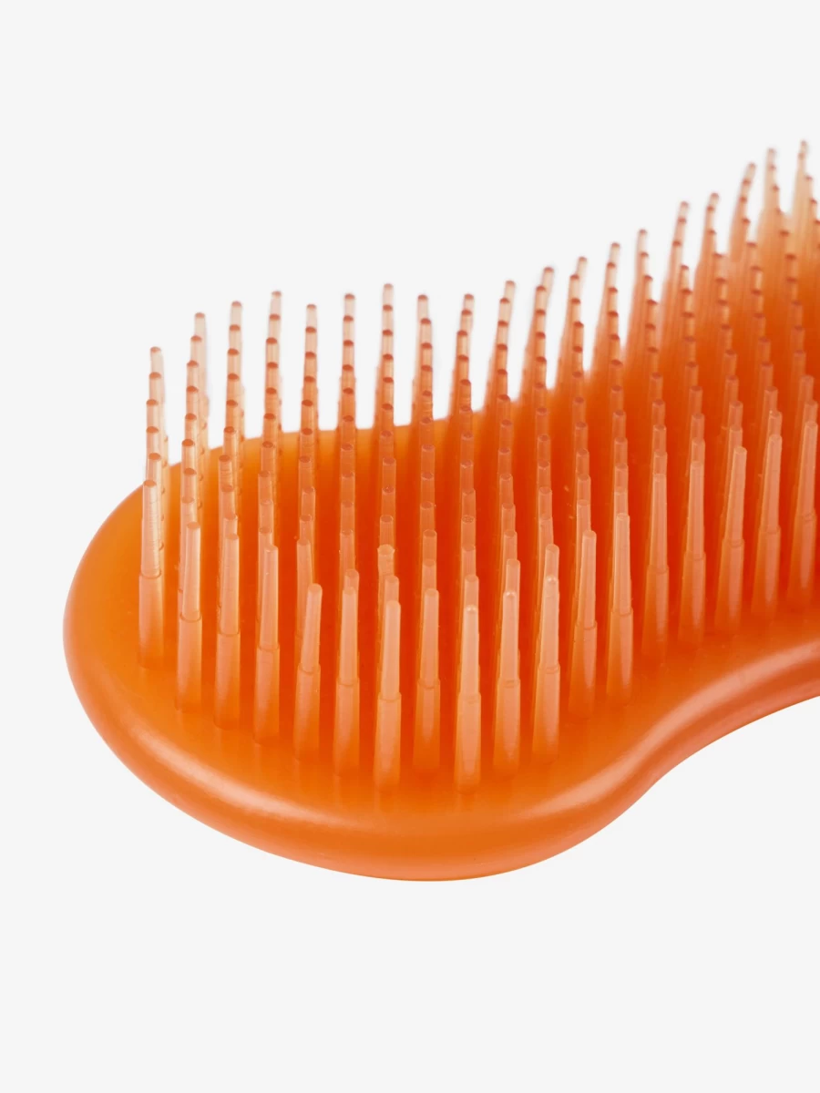 LeMieux Orange Hippo Brush - Grooming Tool for Horses, One Size